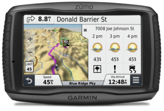 Garmin zumo 590LM Motorradnavigation im Großformat pocketnavigation