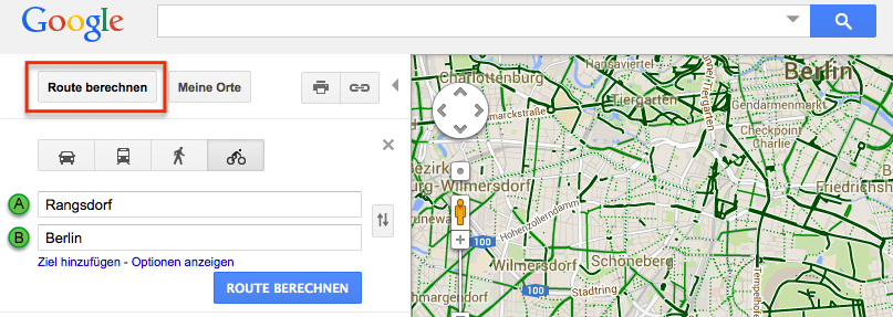 Google Maps Routen für GPS-Geräte exportieren ...
