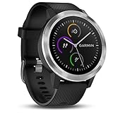 Garmin vívoactive 3 GPS-Fitness-Smartwatch - vorinstallierte Sport-Apps, kontaktloses Bezahlen mit Garmin Pay, Schwarz-Silber