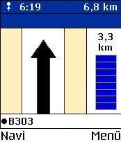 MN2100 von VDO Dayton - Pfeil-Route-GPS - 1