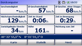 Falk Navigator 9 - Vorschau - Splitscreen, Kartendarstellung & Bordcomputer - 2