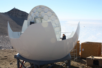 BT stellt Galileo Bodenstation an einem der kältesten, trockensten und windigsten Orte der Welt fertig...