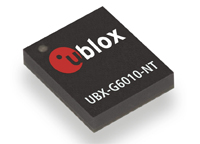 Neuer GPS-Chipsatz von u-blox eignet sich für kleine, kostensensible Geräte für den Massenmarkt...