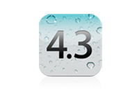 Apple stellt das mobile Betriebssystem iOS in der Version 4.3 zum Download über iTunes bereit...