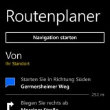 Nokia HERE Drive für Windows Phone