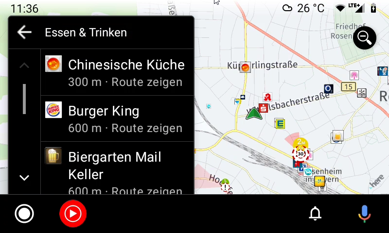 Blitzer App für Android Auto ›
